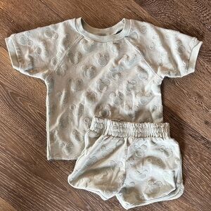 Disney Kids Matching Set in Mint Green